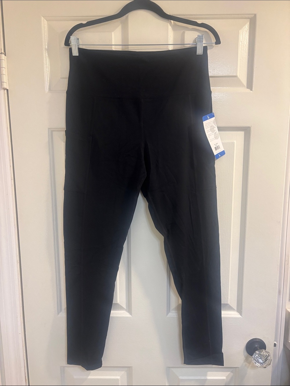 Tuff Athletics Black Kids Leggings - High Waist Active Bottoms